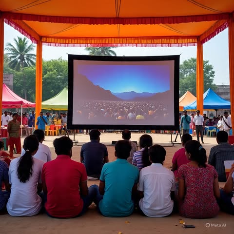 Community Screening Experience in a Small Town in Tamil Nadu